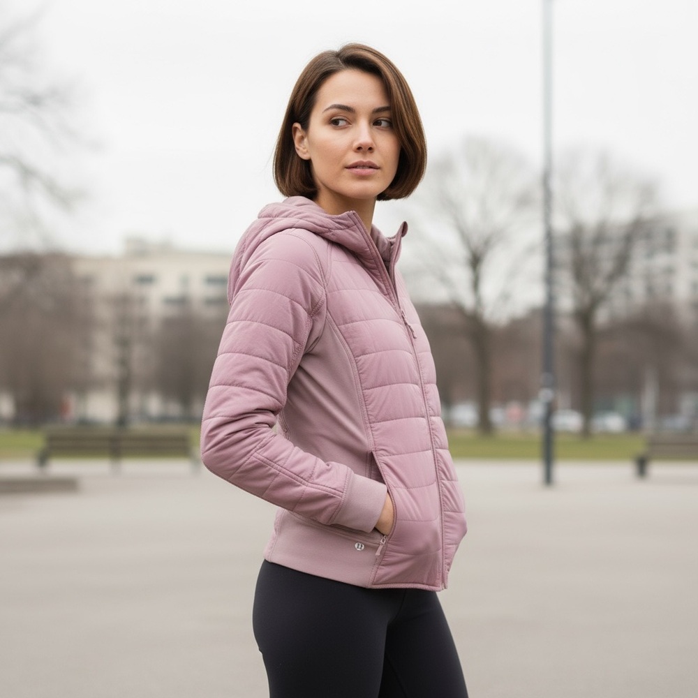 LULULEMON Another Mile Jacket Lavender Dew Sz.6 Primaloft
